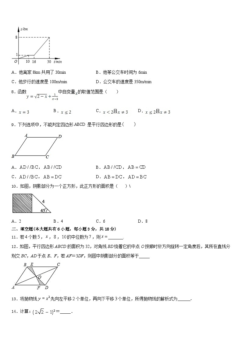 2022-2023学年湖北省黄冈市麻城市思源实验学校数学七下期末复习检测模拟试题含答案第2页