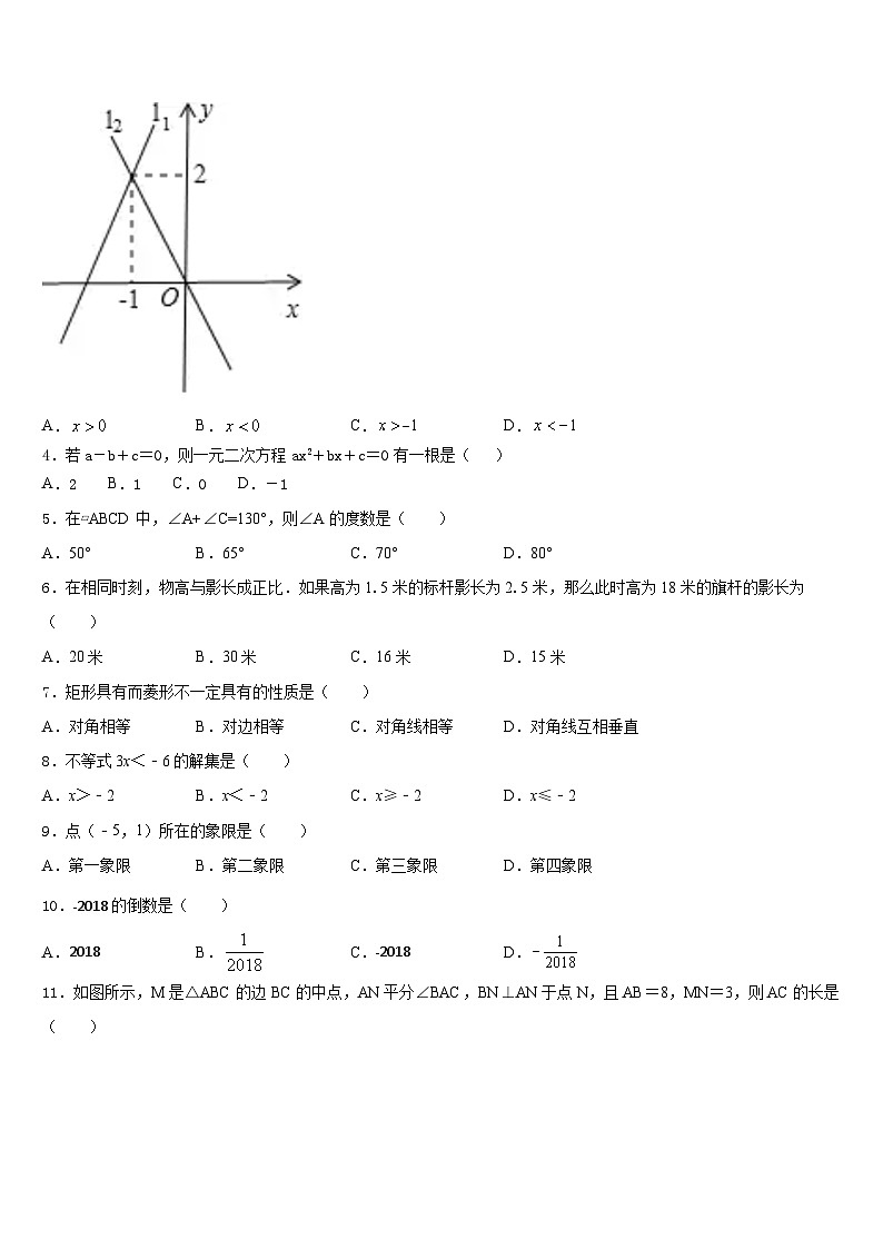 2022-2023学年湖北省黄石市第十四中学七下数学期末统考试题含答案02