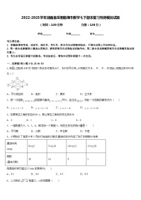 2022-2023学年湖南省岳阳临湘市数学七下期末复习检测模拟试题含答案