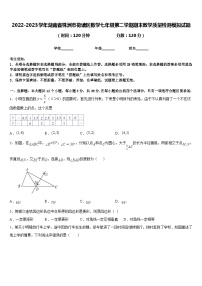 2022-2023学年湖南省株洲市荷塘区数学七年级第二学期期末教学质量检测模拟试题含答案