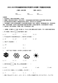 2022-2023学年湖南株洲市景炎学校数学七年级第二学期期末统考试题含答案