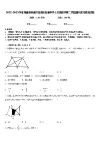 2022-2023学年湖南省郴州市北湖区鲁塘中学七年级数学第二学期期末复习检测试题含答案