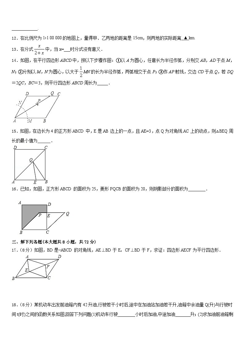 2022-2023学年湖南省益阳市名校七下数学期末检测试题含答案第3页