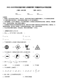 2022-2023学年河北省丰润区七年级数学第二学期期末学业水平测试试题含答案