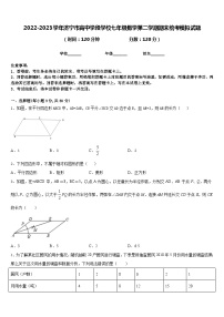 2022-2023学年济宁市高中学段学校七年级数学第二学期期末统考模拟试题含答案