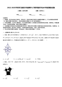 2022-2023学年浙江省绍兴市诸暨市七下数学期末学业水平测试模拟试题含答案