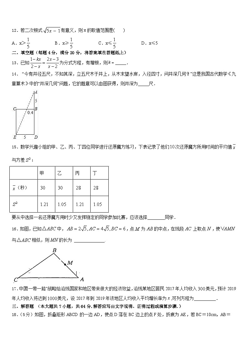 2022-2023学年湖南省长沙市芙蓉区长郡芙蓉中学数学七年级第二学期期末联考试题含答案03