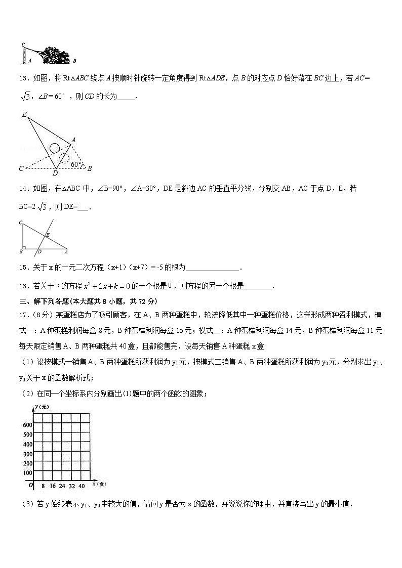2022-2023学年湖南省重点中学七下数学期末联考试题含答案第3页
