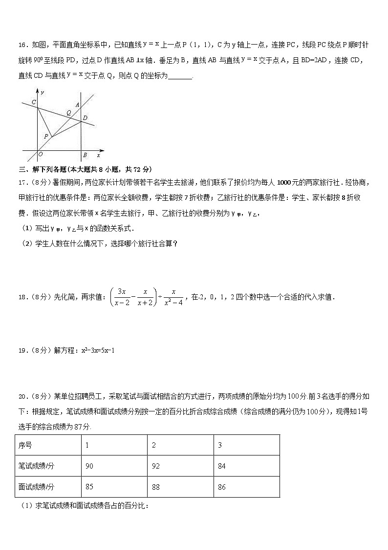 2022-2023学年湖南省长沙市青竹湖湘一外国语学校七年级数学第二学期期末质量检测试题含答案03
