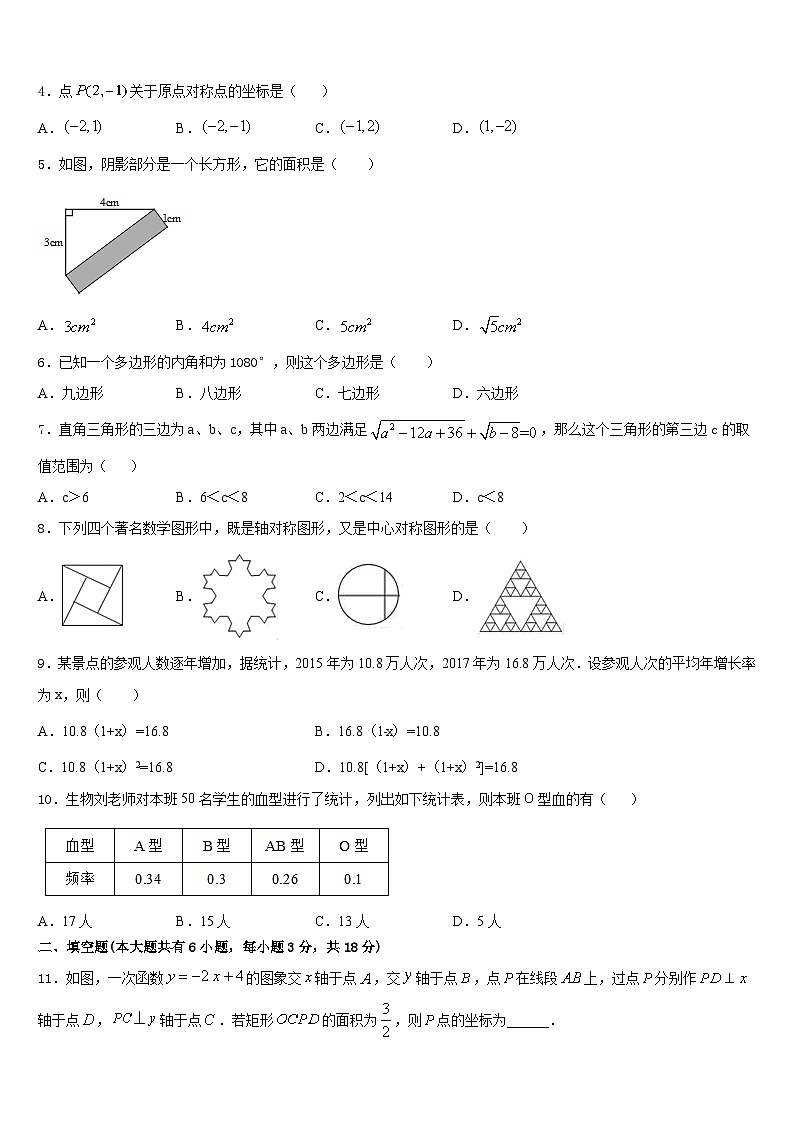 2022-2023学年福建永安市数学七年级第二学期期末经典试题含答案第2页