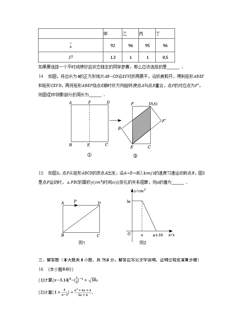 2022-2023学年河南省南阳市邓州市八年级（下）期末数学试卷（含解析）03