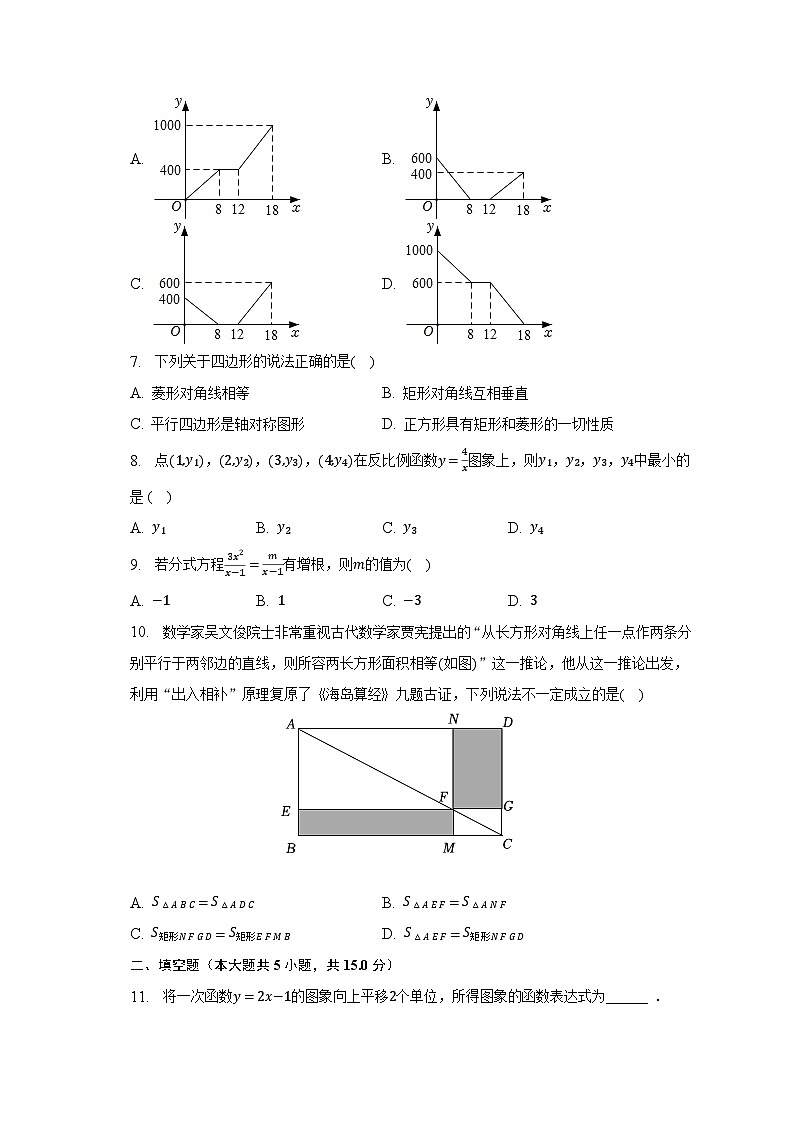 2022-2023学年山西省临汾市洪洞县八年级（下）期末数学试卷（含解析）02