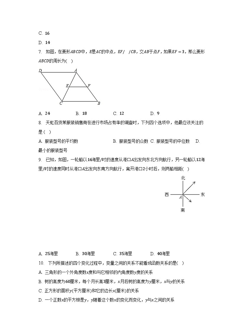 2022-2023学年山东省滨州市惠民县八年级（下）期中数学试卷（含解析）02
