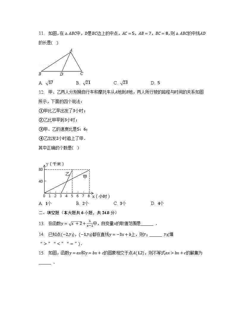 2022-2023学年山东省滨州市惠民县八年级（下）期中数学试卷（含解析）03