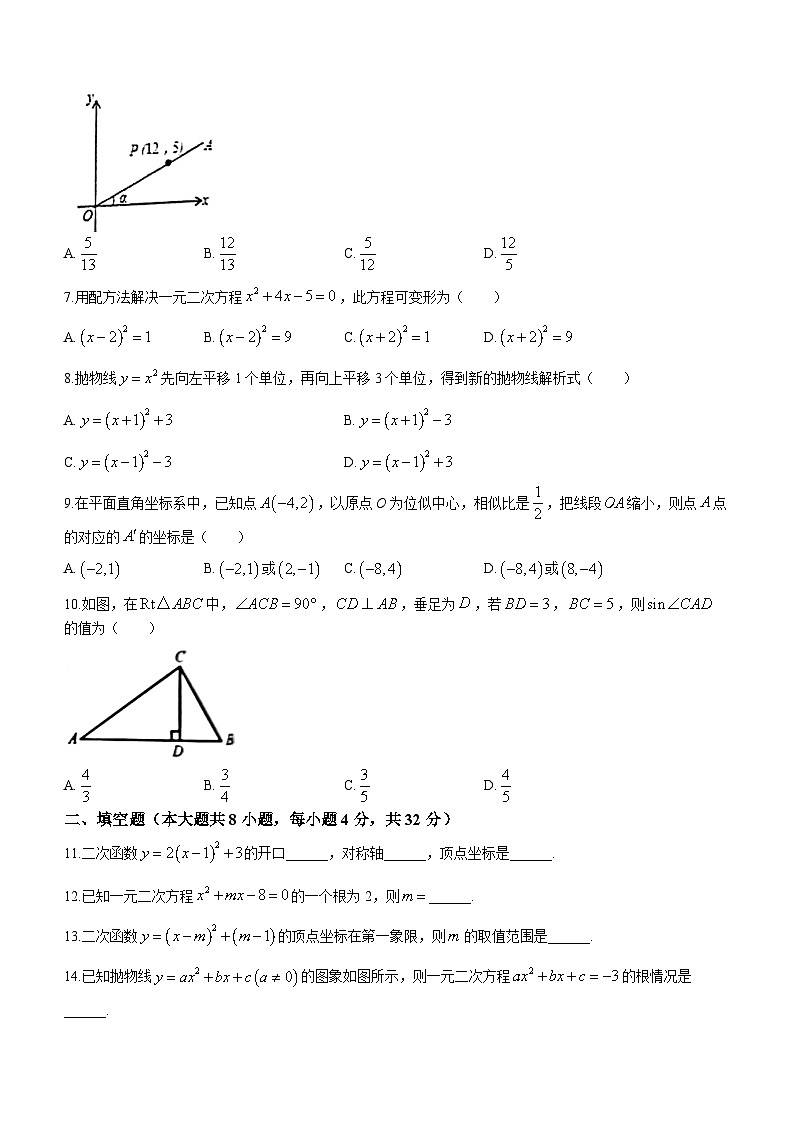 湖南省株洲市炎陵县2022-2023学年九年级下学期开学考试数学试题(无答案)02
