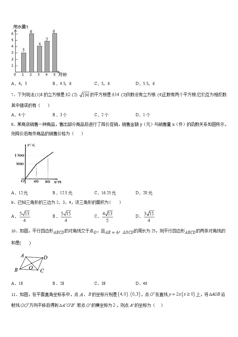 2022-2023学年福建省平和第一中学七下数学期末复习检测试题含答案第2页