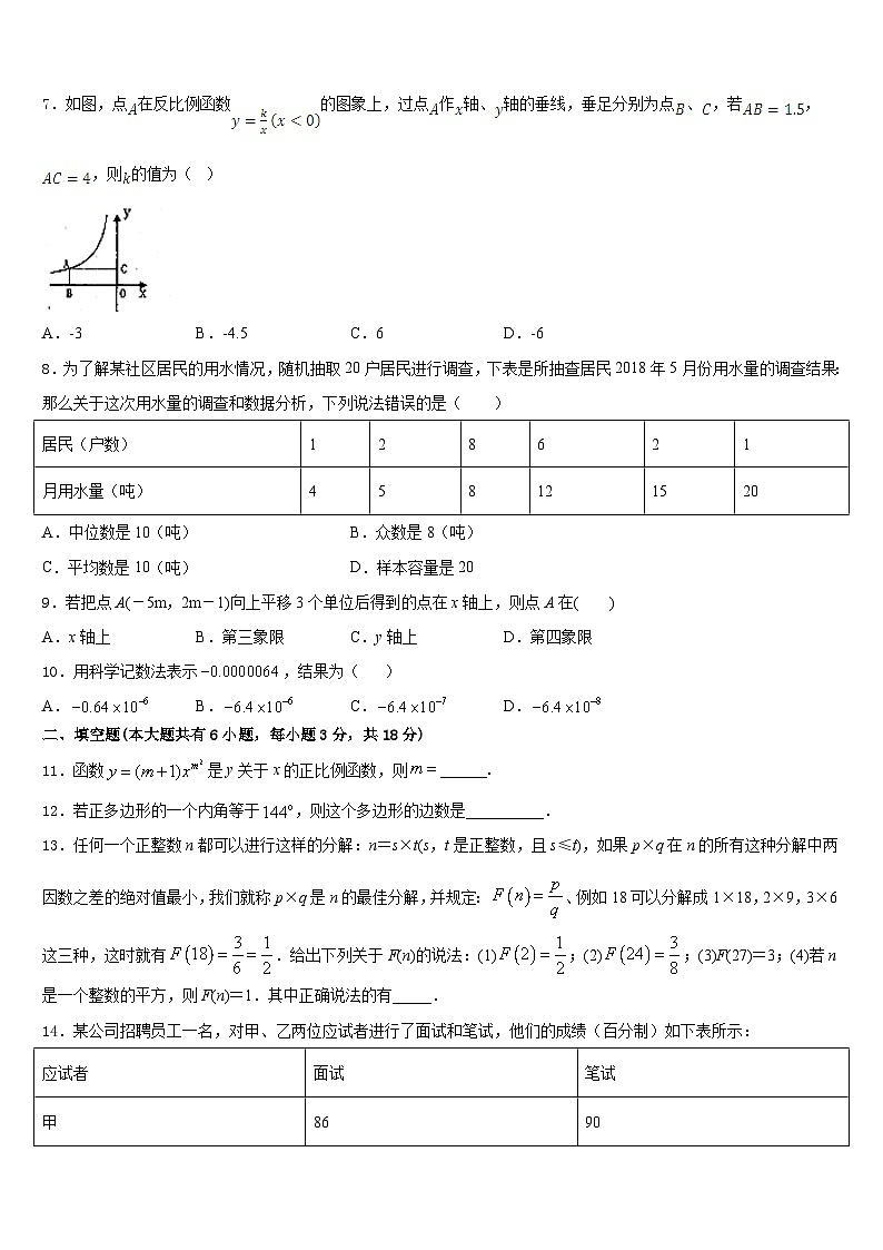 2022-2023学年福建省厦门市金尚中学数学七下期末复习检测模拟试题含答案第2页