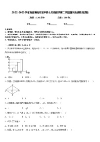 2022-2023学年西省渭南市富平县七年级数学第二学期期末质量检测试题含答案