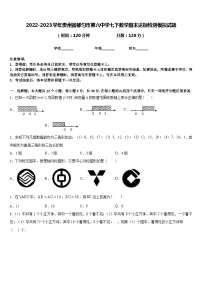 2022-2023学年贵州省都匀市第六中学七下数学期末达标检测模拟试题含答案