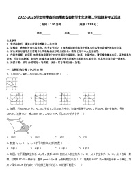 2022-2023学年贵州省黔南州瓮安县数学七年级第二学期期末考试试题含答案