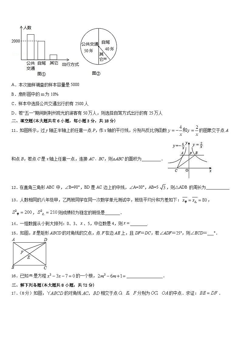 2022-2023学年贵州省黔西南州数学七下期末监测模拟试题含答案03