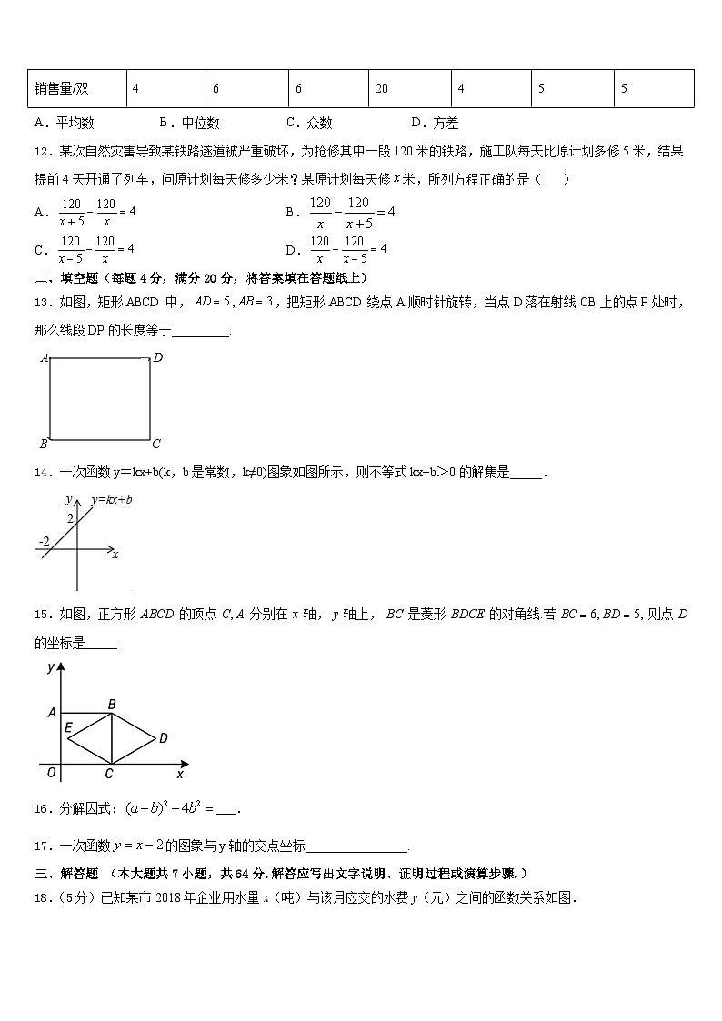 2022-2023学年贵州省遵义市新蒲新区数学七下期末质量跟踪监视试题含答案第3页
