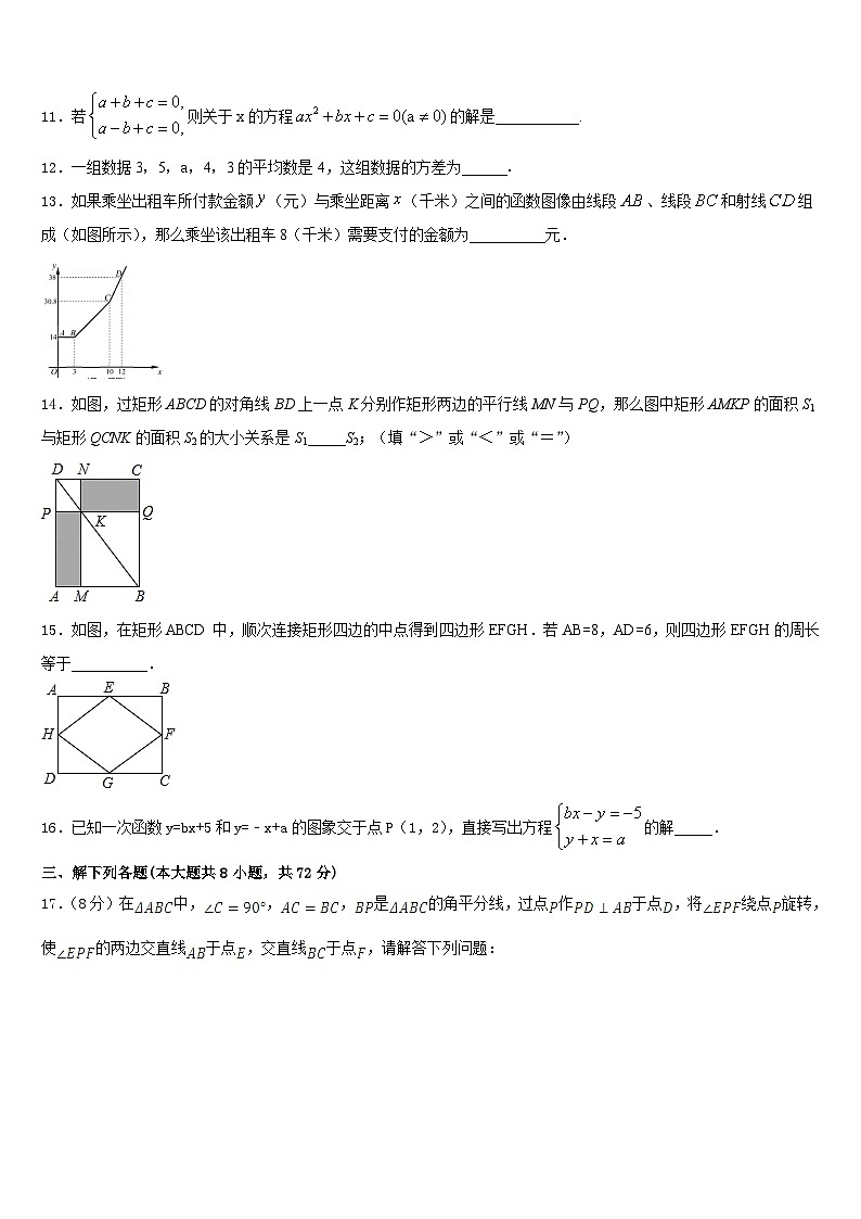 2022-2023学年辽宁省抚顺市新宾满族自治县数学七年级第二学期期末监测模拟试题含答案第3页