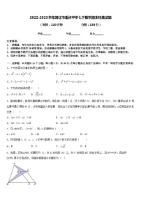 2022-2023学年通辽市重点中学七下数学期末经典试题含答案