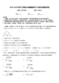 2022-2023学年辽宁省铁岭市昌图县数学七下期末经典模拟试题含答案