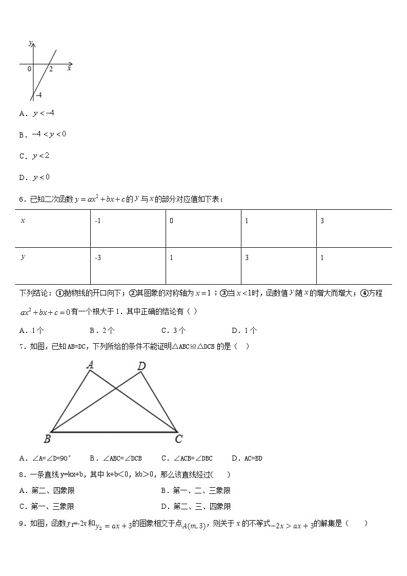 2022-2023学年重庆市沙坪坝区七年级数学第二学期期末检测模拟试题含答案02