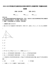 2022-2023学年重庆市万盛经济技术开发区关坝中学七年级数学第二学期期末达标检测试题含答案