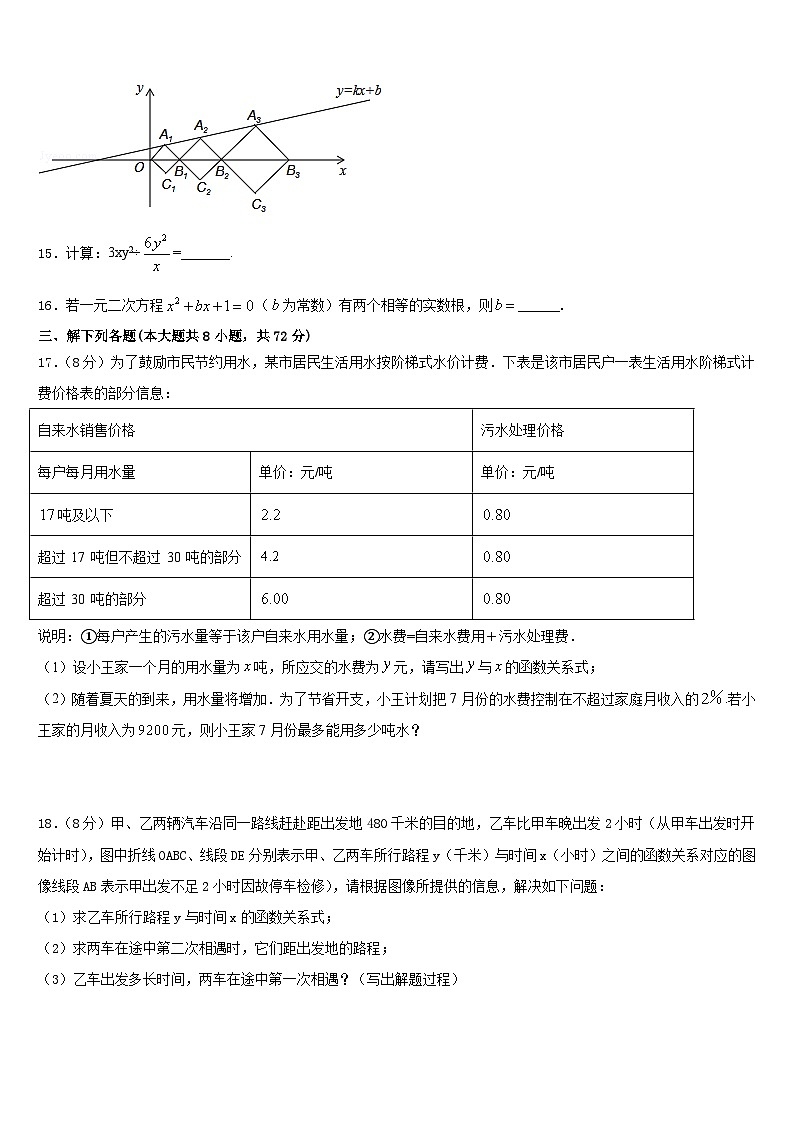 2022-2023学年陕西省三原县联考七下数学期末综合测试模拟试题含答案第3页