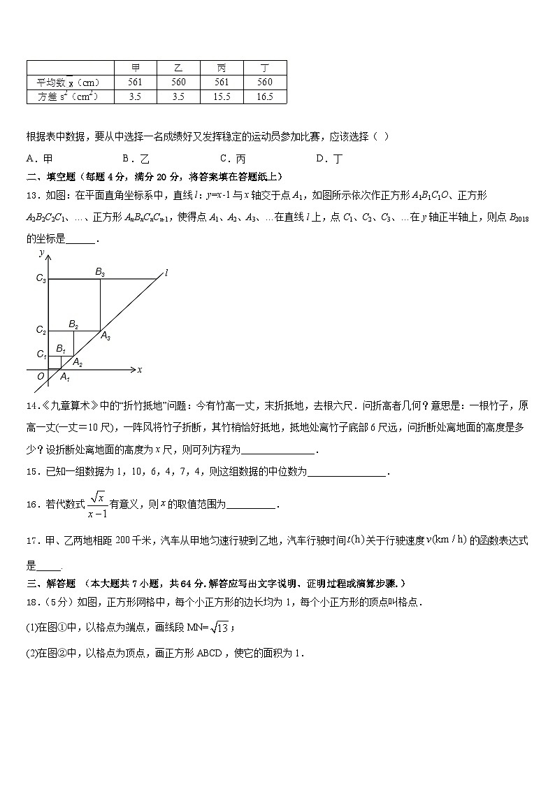 2022-2023学年陕西省咸阳秦都区四校联考数学七下期末考试模拟试题含答案03