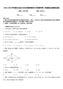 2022-2023学年黑龙江省大庆杜尔伯特县联考七年级数学第二学期期末监测模拟试题含答案