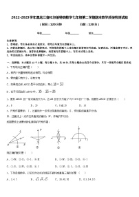 2022-2023学年黑龙江省杜尔伯特县数学七年级第二学期期末教学质量检测试题含答案