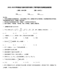 2022-2023学年黑龙江省哈尔滨市宾县七下数学期末质量跟踪监视试题含答案