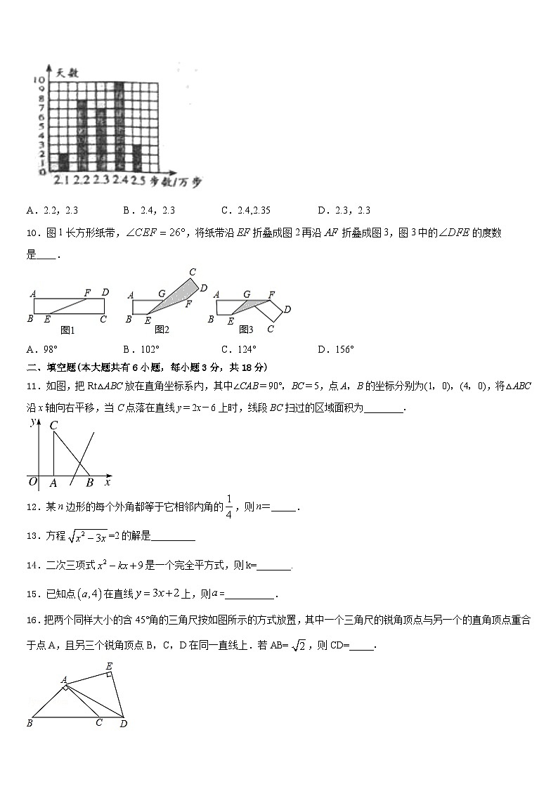 2022-2023学年黑龙江省哈尔滨市宾县七下数学期末质量跟踪监视试题含答案第3页
