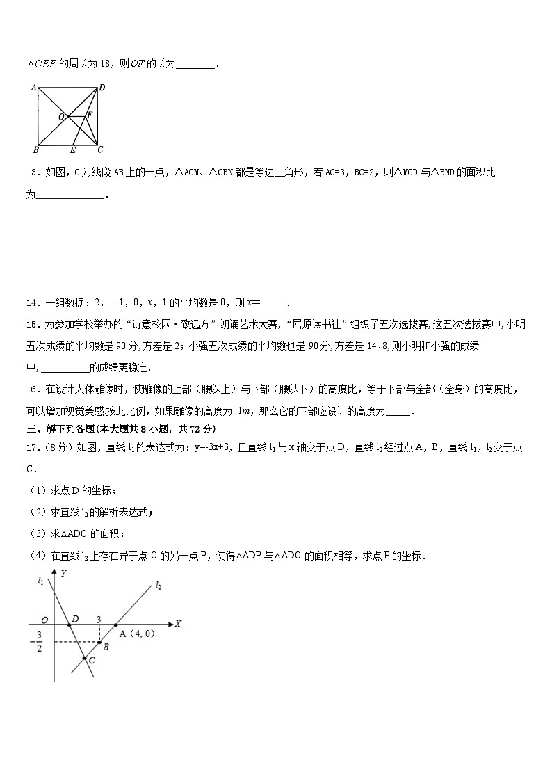 2022-2023学年黑龙江省哈尔滨旭东中学数学七年级第二学期期末质量跟踪监视试题含答案03