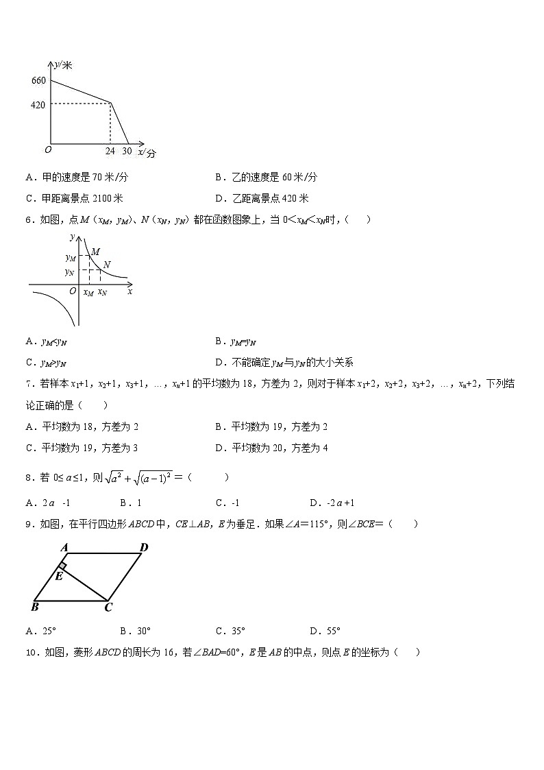 2022-2023学年黑龙江省齐齐哈尔市五县七年级数学第二学期期末教学质量检测试题含答案第2页