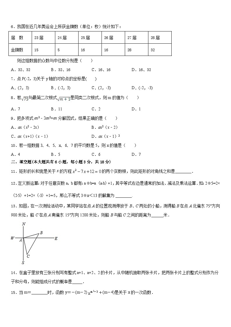 上海市建平西学校2022-2023学年七年级数学第二学期期末考试模拟试题含答案第2页