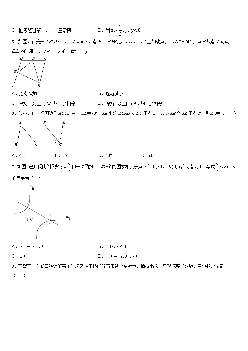 云南省昆明市2022-2023学年数学七下期末联考试题含答案02