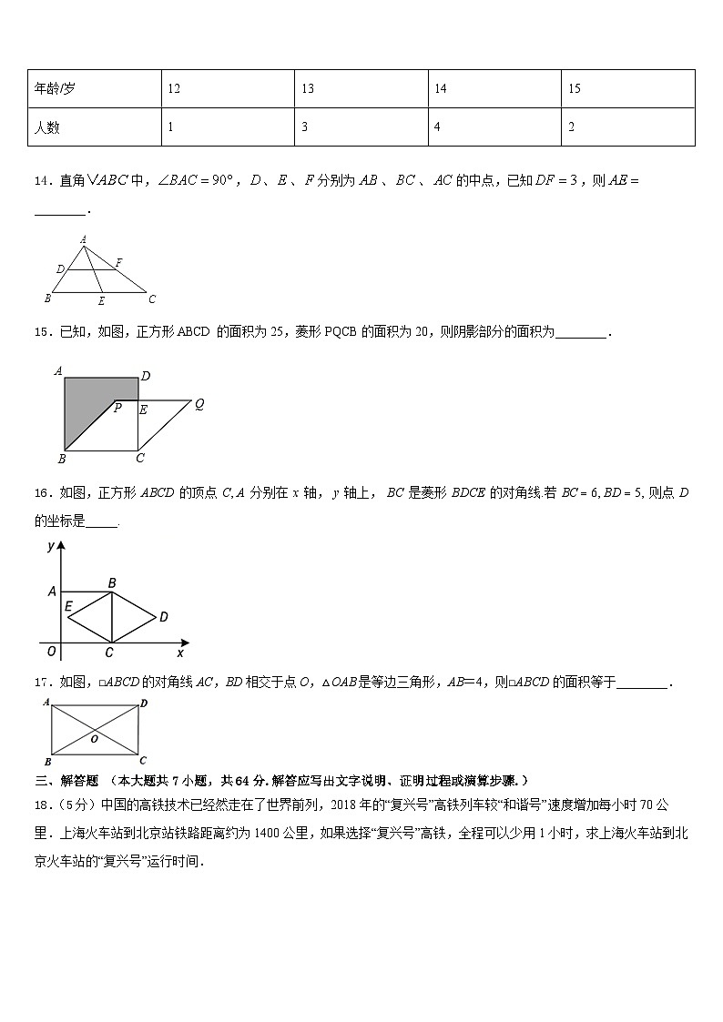 内蒙古呼伦贝尔市尼尔基第二中学2022-2023学年数学七下期末教学质量检测模拟试题含答案03