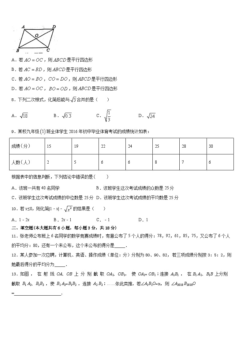 北京市西城区第十五中学2022-2023学年七年级数学第二学期期末统考试题含答案02
