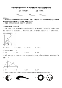 十堰市茂华中学2022-2023学年数学七下期末检测模拟试题含答案