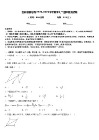 吉林省柳河县2022-2023学年数学七下期末检测试题含答案