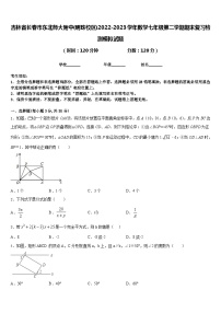 吉林省长春市东北师大附中(明珠校区)2022-2023学年数学七年级第二学期期末复习检测模拟试题含答案