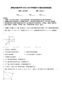 双鸭山市重点中学2022-2023学年数学七下期末达标检测试题含答案