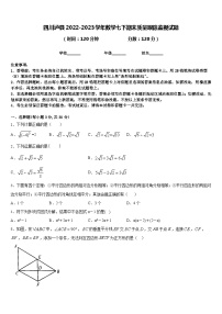 四川泸县2022-2023学年数学七下期末质量跟踪监视试题含答案