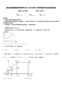 四川省成都高新区四校联考2022-2023学年七下数学期末学业质量监测试题含答案