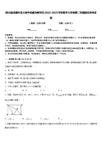 四川省成都市北大附中成都为明学校2022-2023学年数学七年级第二学期期末统考试题含答案